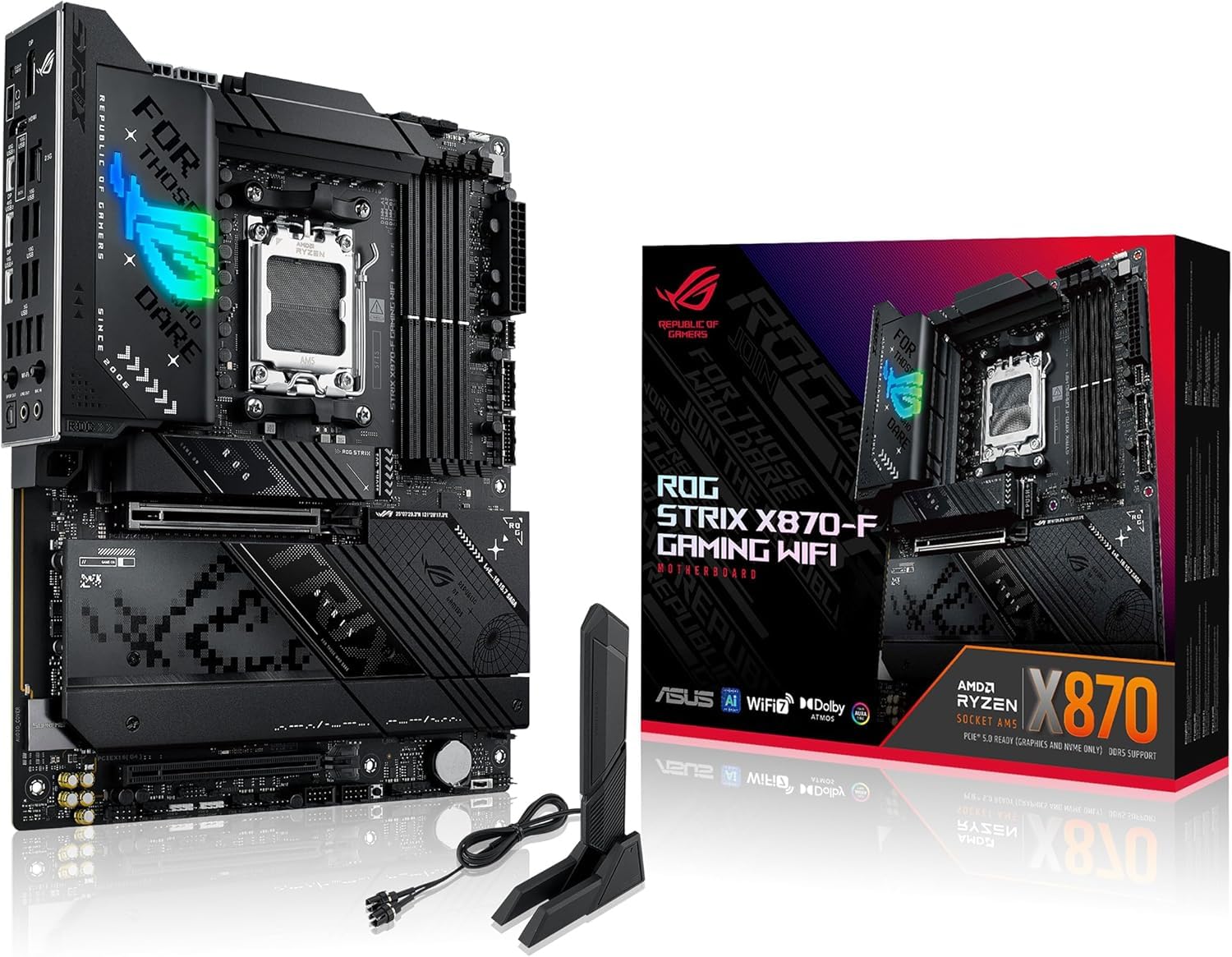 Amazon.co.jp: ROG STRIX X870-F GAMING WIFI AMD Ryzen 9000 シリーズ