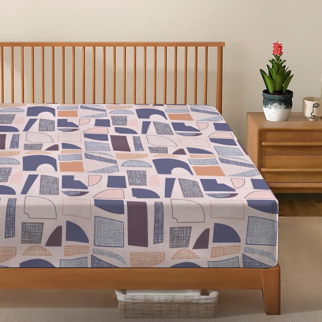EverSoft Bedding 1PCS Floral Fitted Sheet Single Size Extra Deep 35cm Pocket Soft Breathable Printed Mattress Cover, Wrinkle-Free Hotel Quality โ image 1