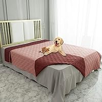 Vista 106 de Ameritex Funda impermeable para cama de perro, manta reversible para mascotas, para muebles, cama, sofá, sillón