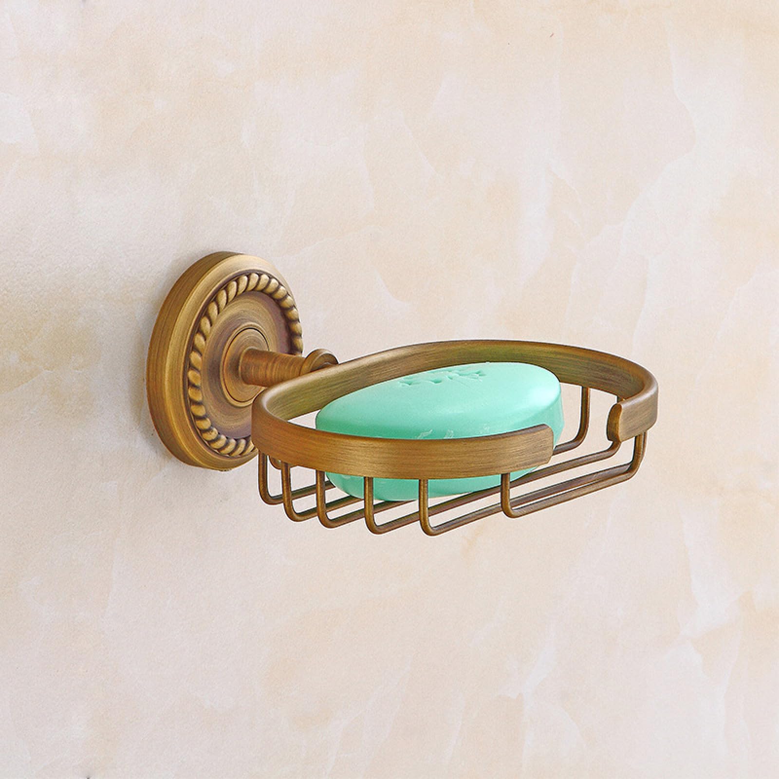 All-Copper European-Style Antique Bathroom Storage Hanging Ornaments, Soap Net