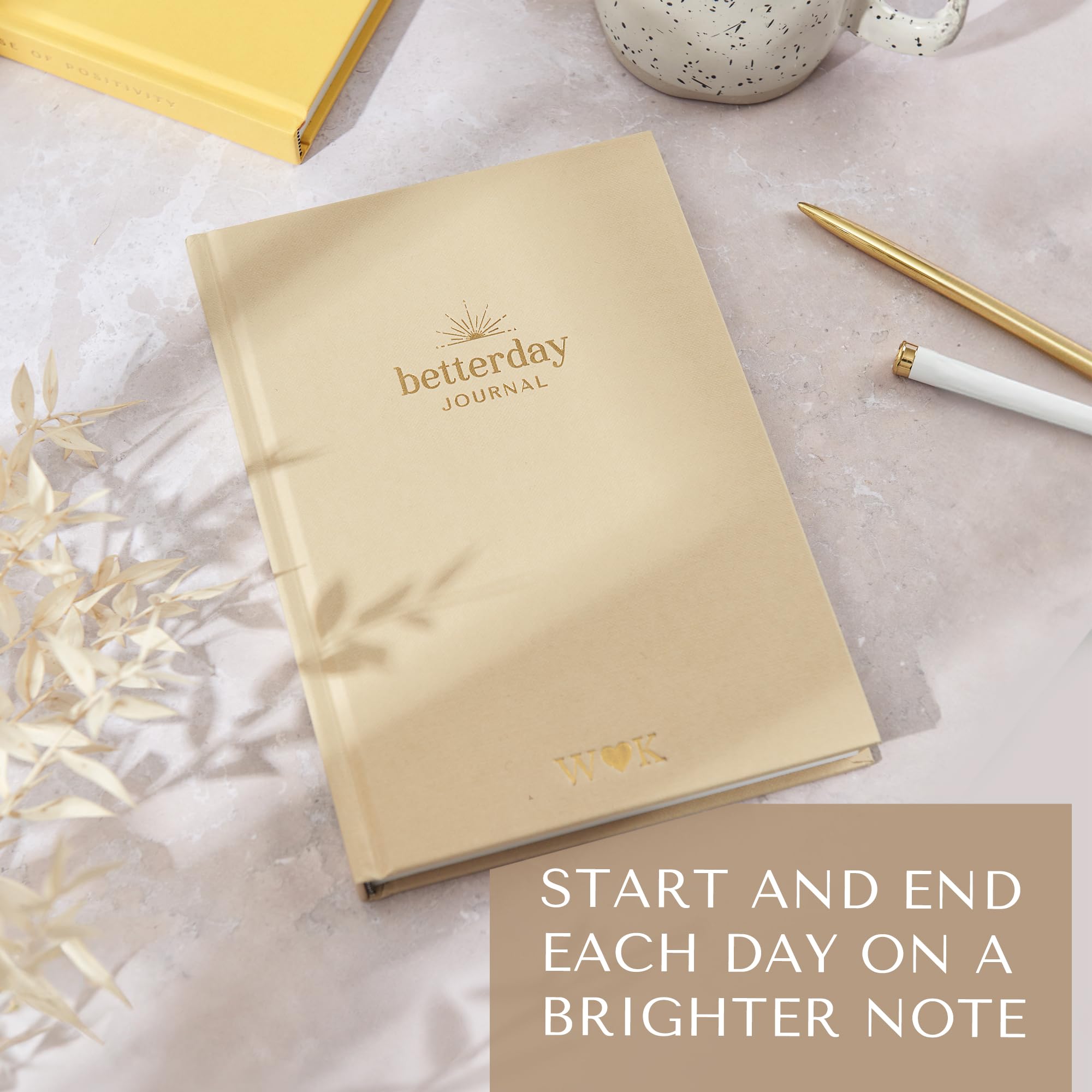 Betterday Gratitude Journal for Women, Light Fawn, A5 - Image 2
