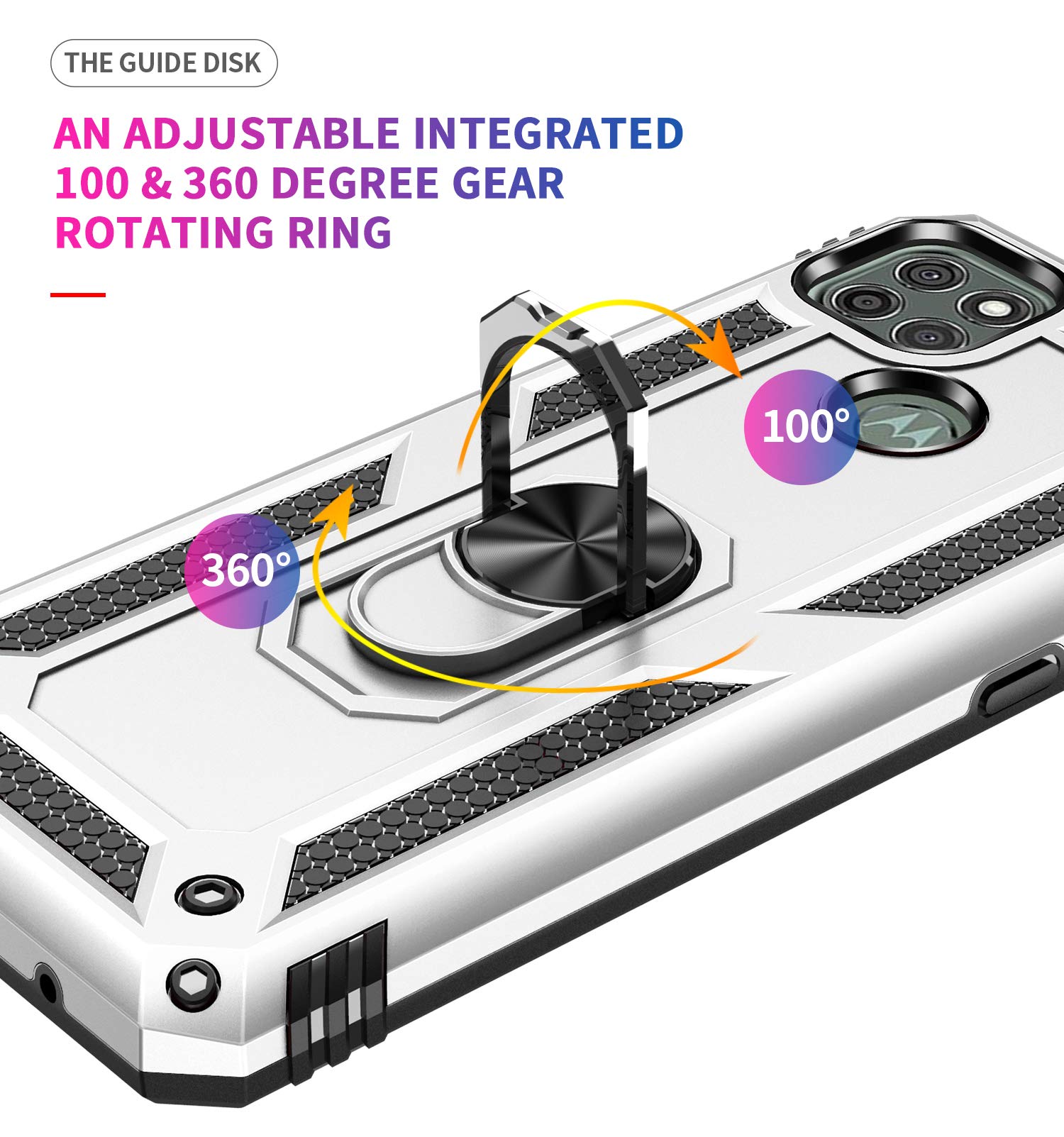 Sidande Custodia per Moto G9 Power Case, per Motorola G9 Power