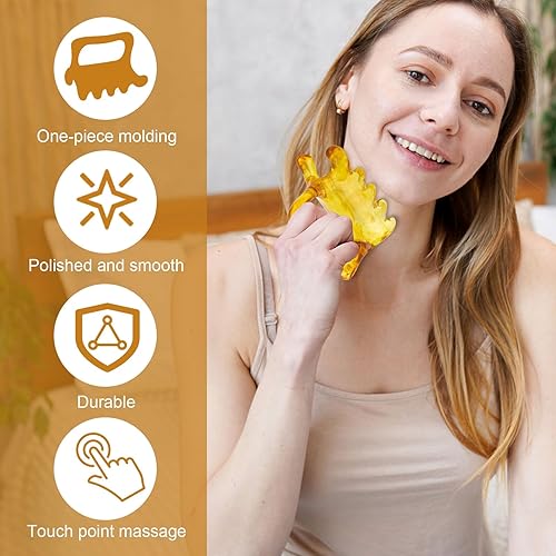 Miniatura 3 de Herramienta de masaje grande para la celulitis, herramienta de masaje de celulitis de resina, masajeador de nudos musculares de mano para relajación