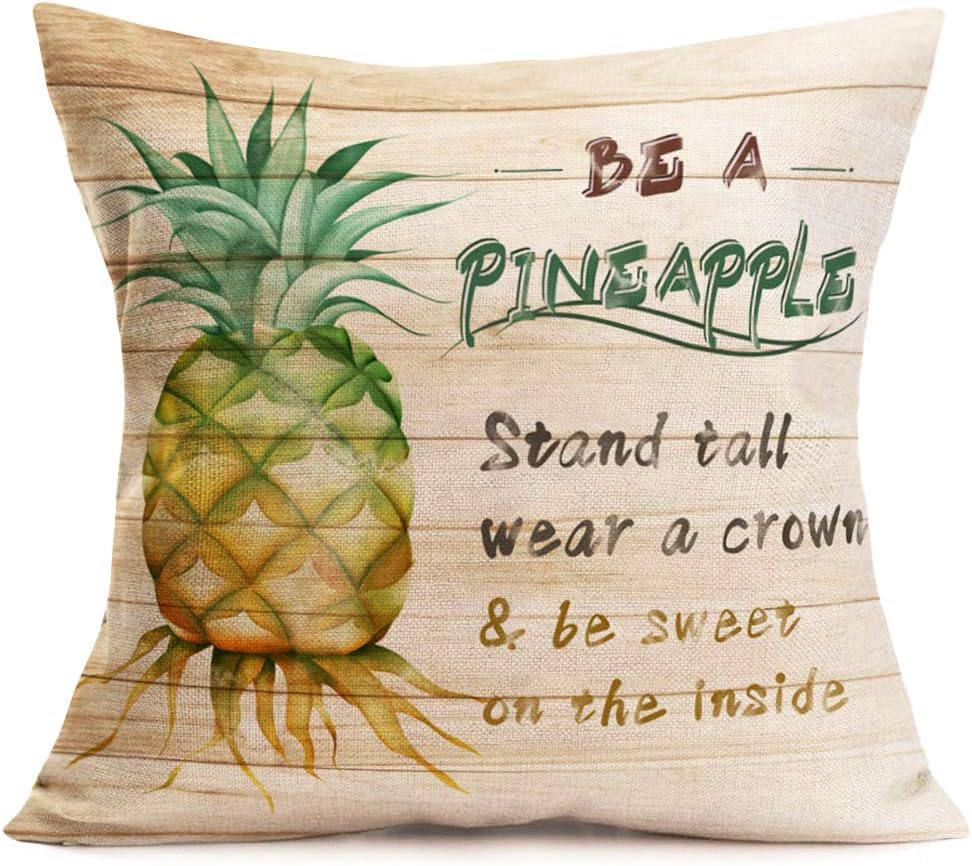 pineapple pillow cover
