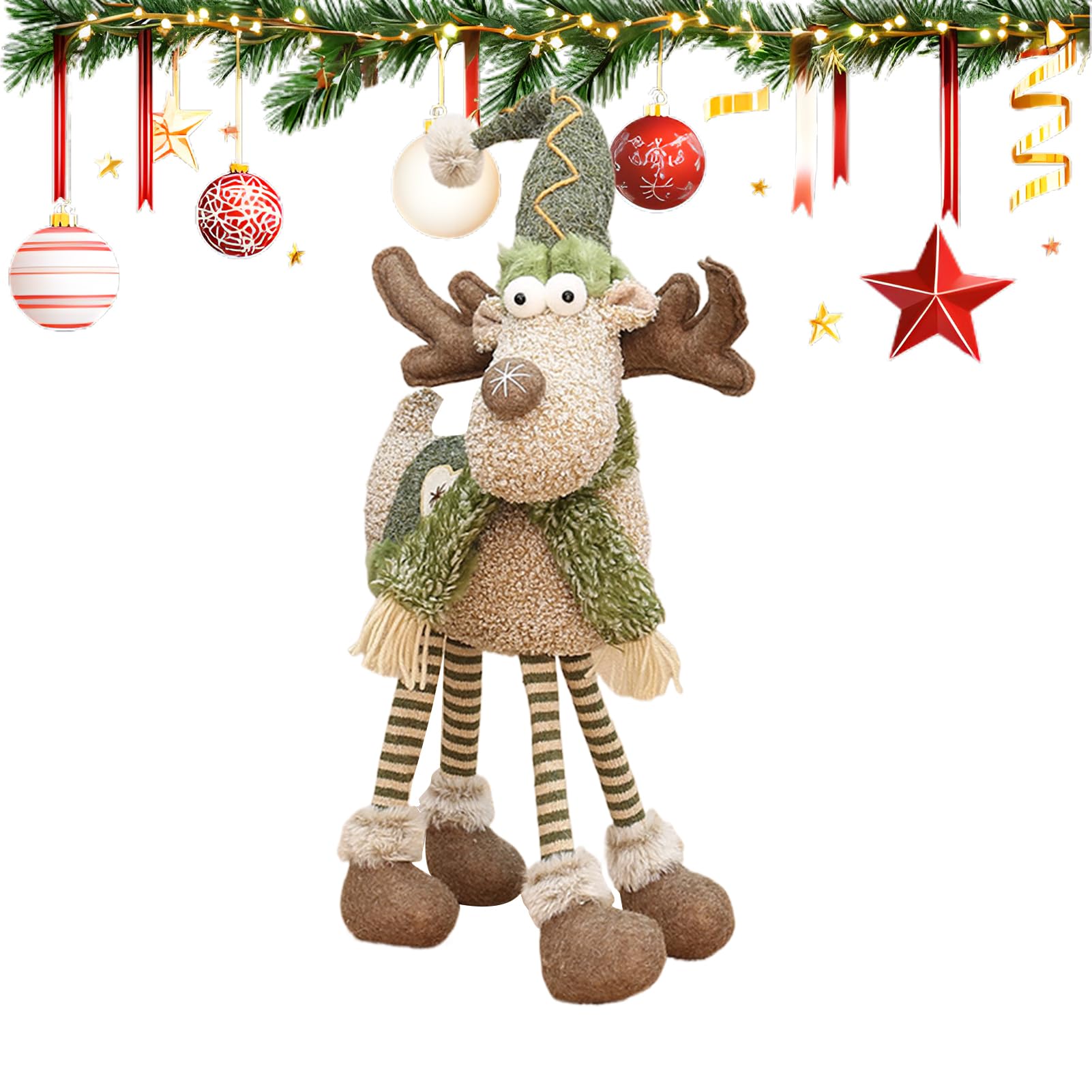 Renne décoration de Noël pour sublimer votre table de fête et réchauffer votre salon