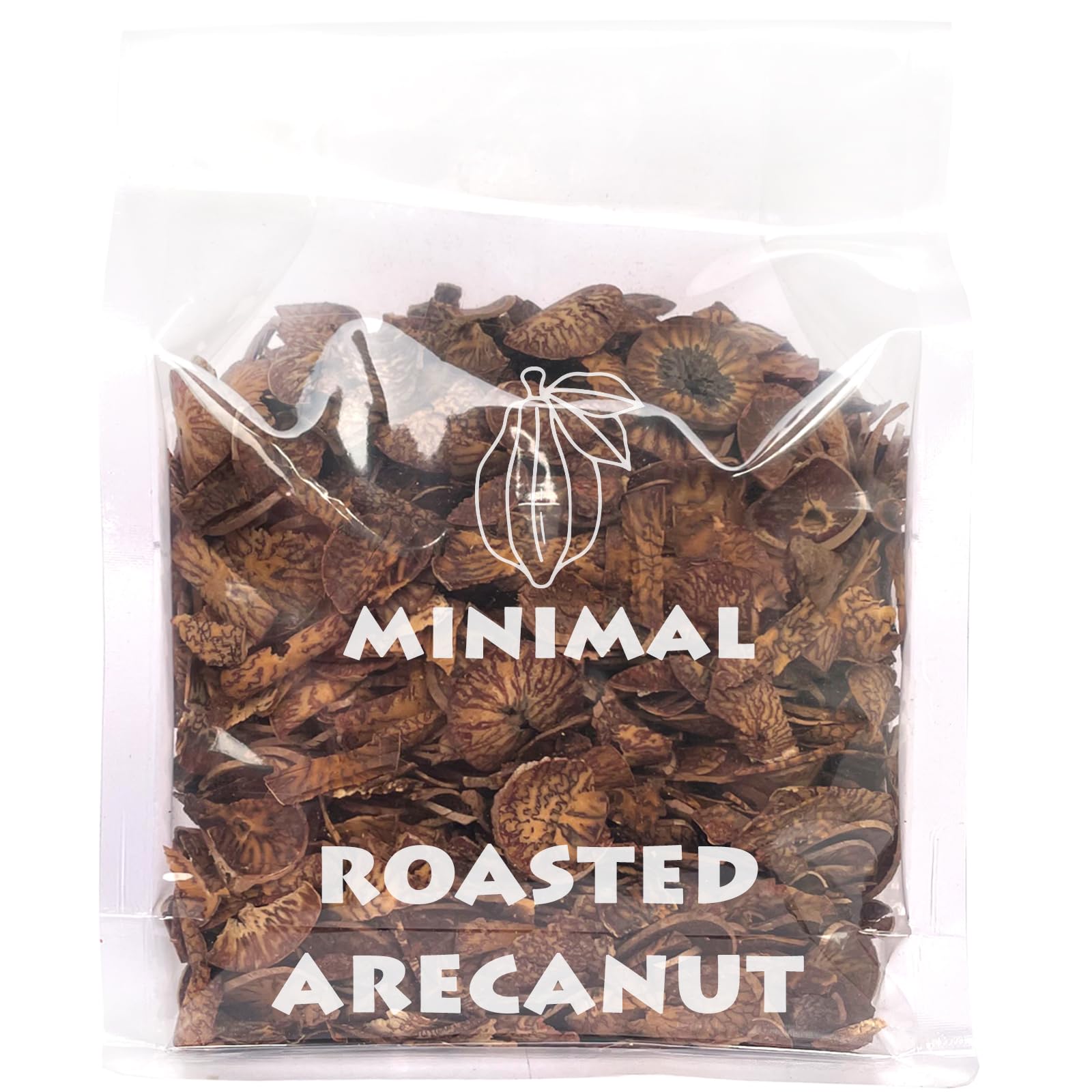 Minimal Roasted Split Arecanut Bites(Roasted Supari),400g