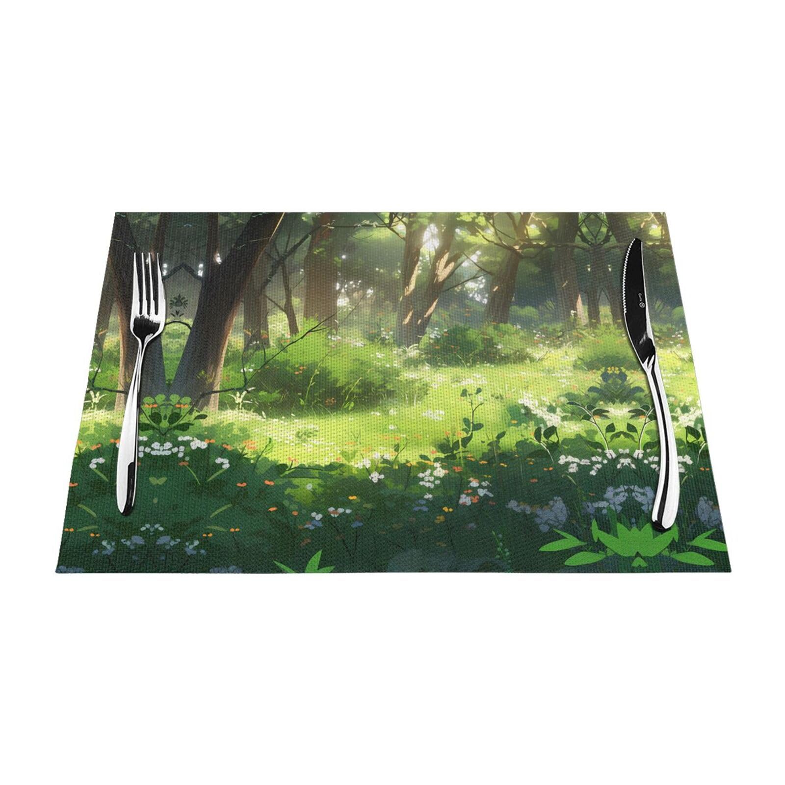 Sets de table faciles à nettoyer pour simplifier l'entretien de la table familiale