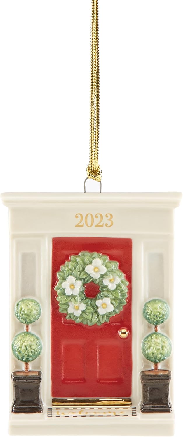 Lenox 894895 2023 Jingle Bell Ornament, Christmas