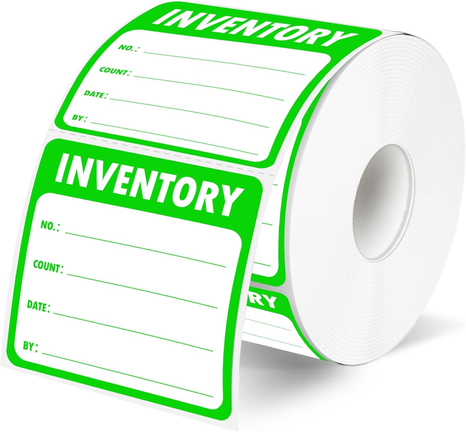 Amazon.com : 600Pcs Inventory Labels Inventory Organizer Stickers 2 x 2 ...