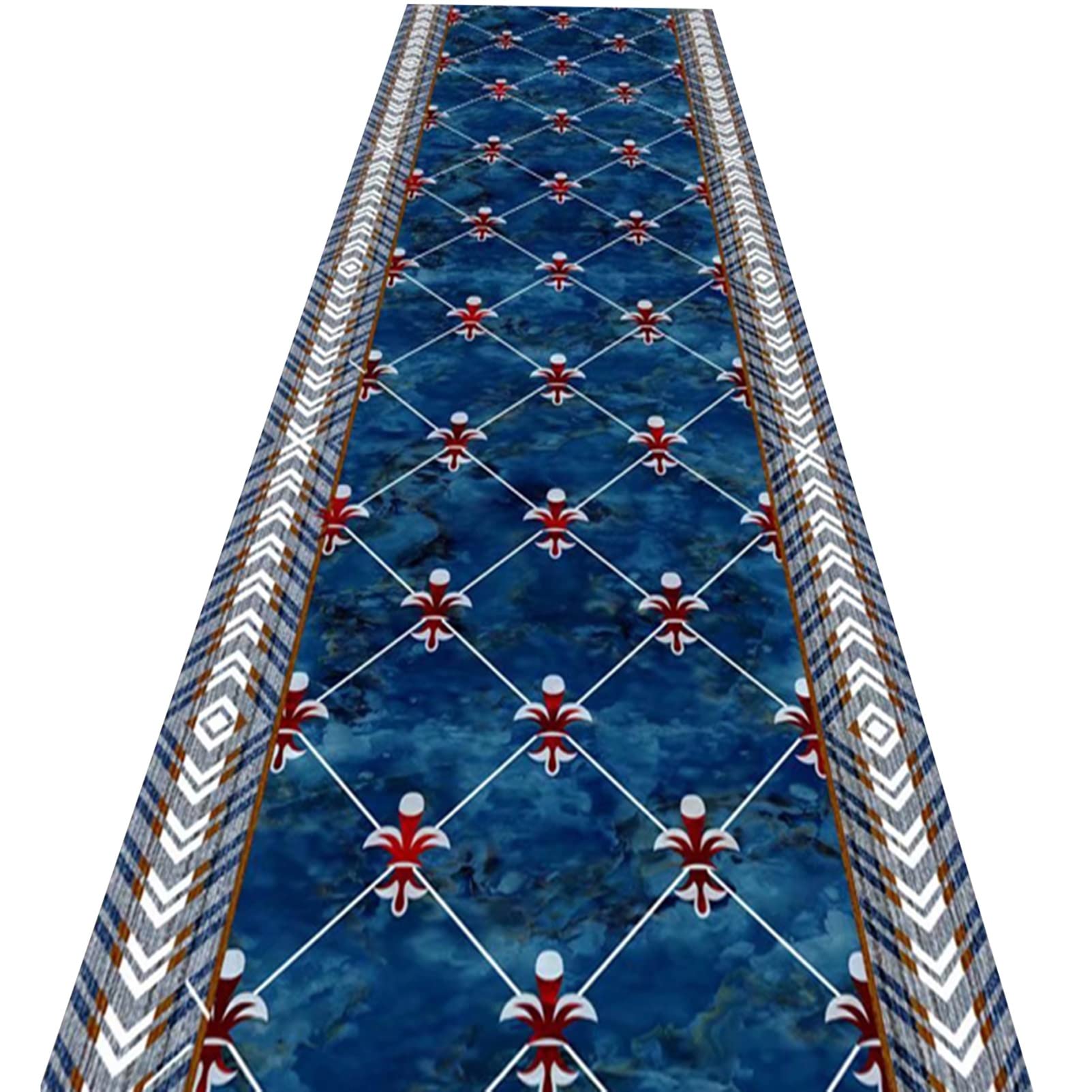 Alfombra de pasillo antideslizante lavable para entradas y pasillos de alto tránsito