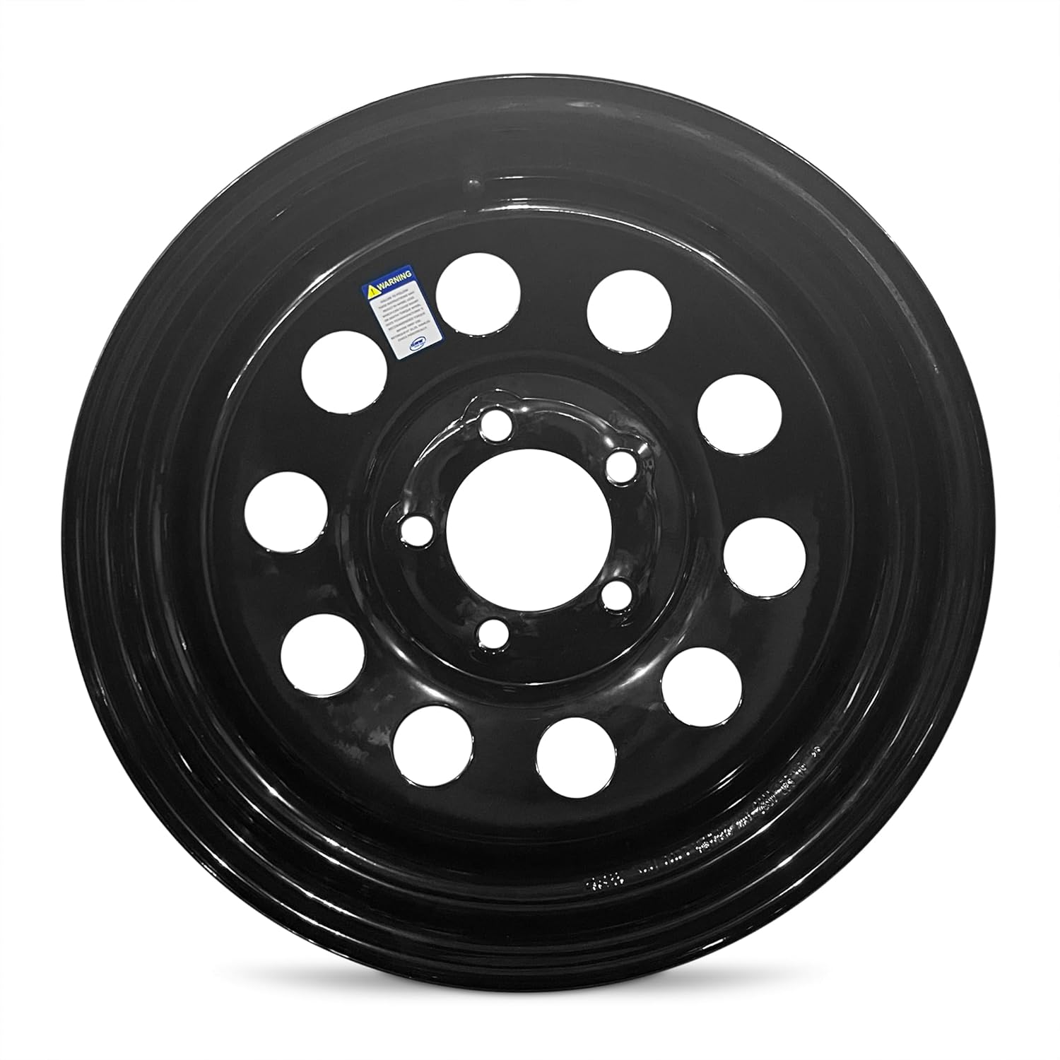 Trailer 15x6 Rim 5-114.3mm or 5-4.5" Load 2830lb - Road Ready Steel Wheel