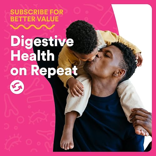 Vista 13 de SmartyPants Kids Probiotic & Prebiotic Gummies for Digestive Health: Gut Health Supplement, Clinically Studied Prebiotic for Immune Support, Grape
