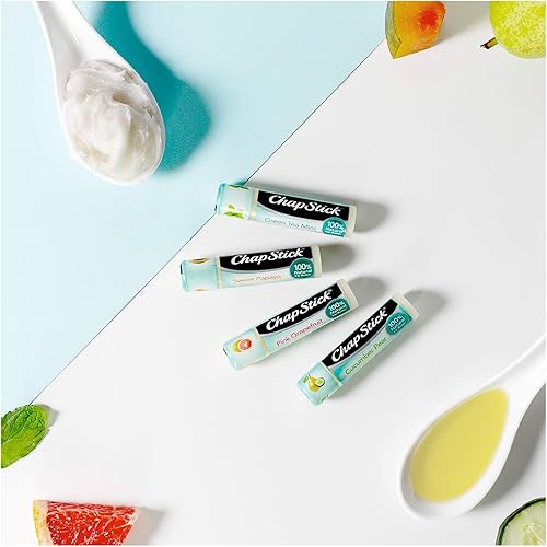 Miniatura 9 de ChapStick Té verde menta 100% ingredientes naturales Mantequilla labial, bálsamo labial hidratante - 0.15 onzas