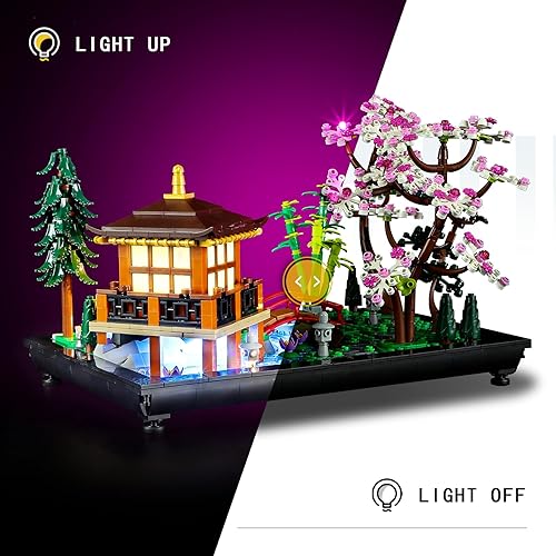 Miniatura 3 de BOOZUU Kit de luces para Lego-10315 Tranquil Garden - Compatible con Lego Icons Juego de bloques de construcción para adultos, juego de Lego no