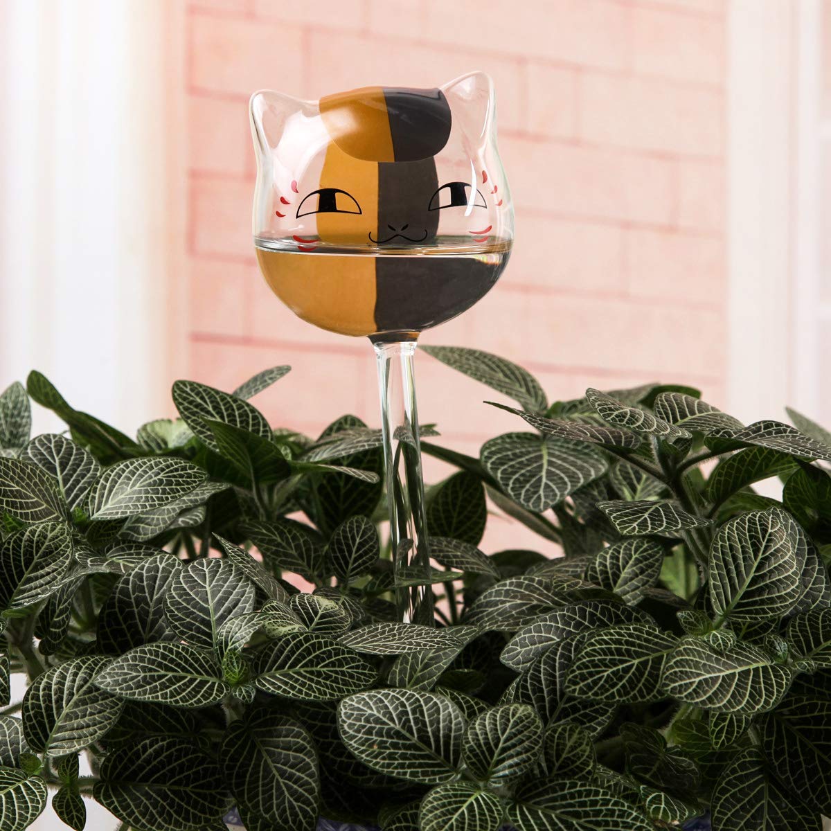 KiKiHome New Plant Waterer Self Watering Globes, Hand Blown Clear Glass Plant Water Bulbs for Indoor & Outdoor (3 Cats) - Image 3