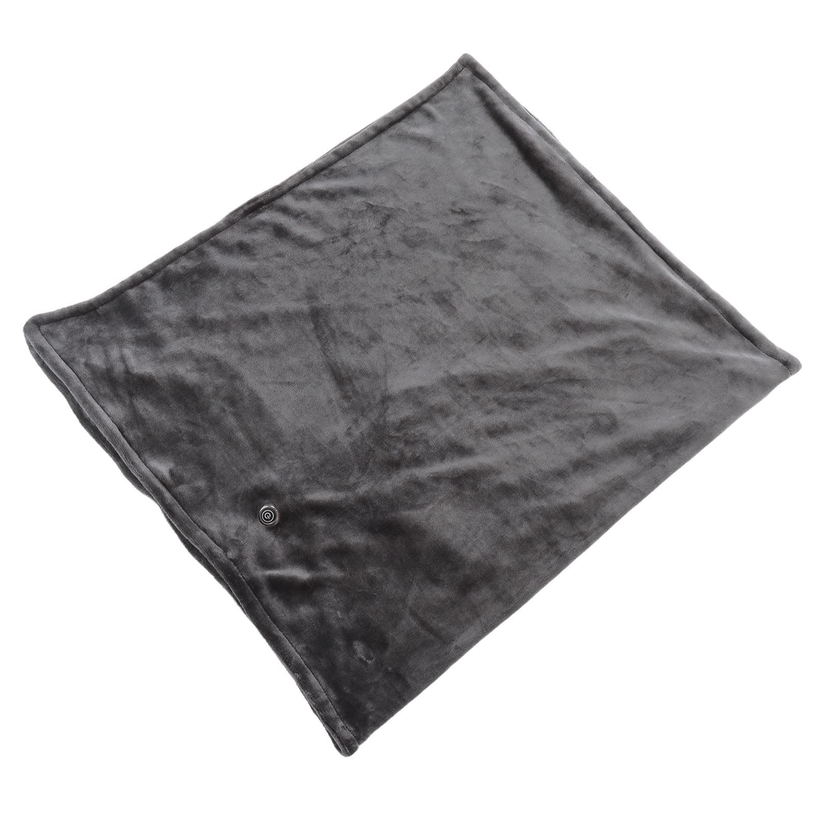 Pssopp USB Heated Shawl, 3 Levels Adjustable Coral Fleece Blanket, Fast Heating, Widely Use with Portable USB Powered for Home, Office, Outdoor and Camping