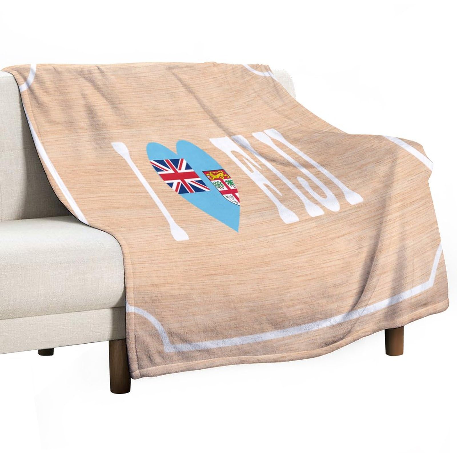 Couverture polaire Fiji idée cadeau anniversaire pour fils et mari