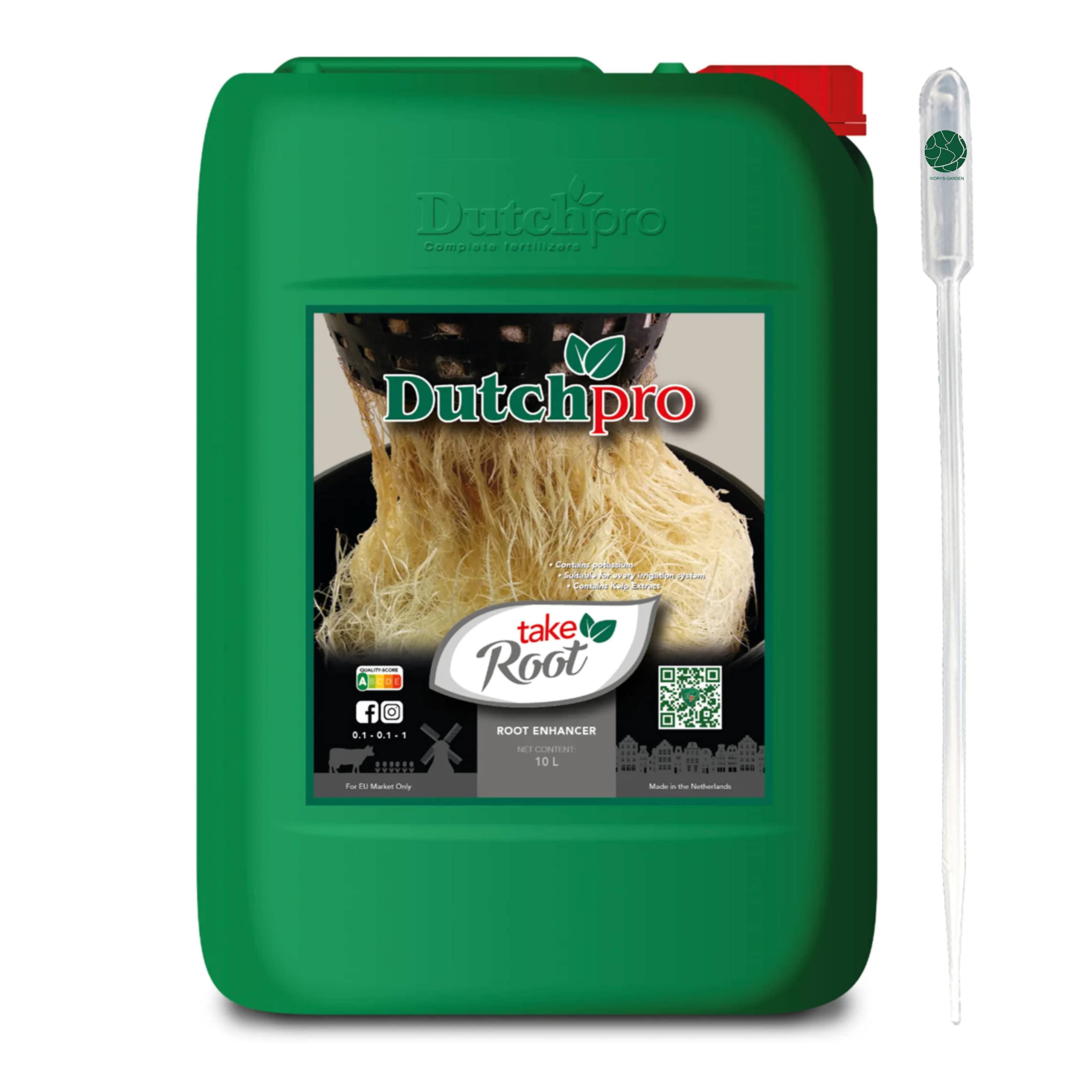Dutchpro take Root 10 Liter Stimulator Wurzeln Wurzelaktivator Rooting Wurzel + IG Pipette
