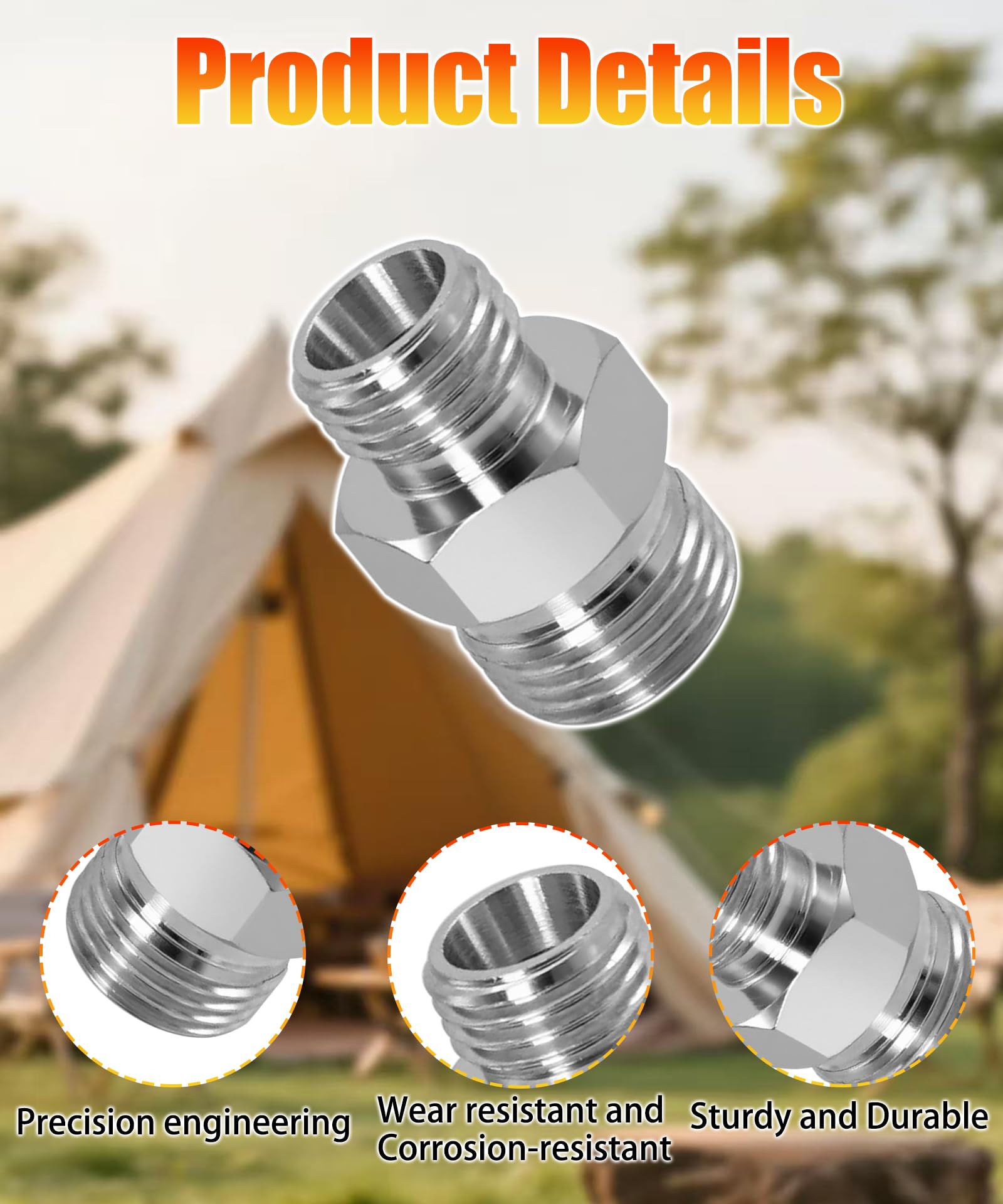4 conectores de rosca de manguera hidráulica M14-M18 compatibles con accesorio de clip hidráulico para el pulgar, reemplaza la conexión rápida del tubo de línea hidráulica