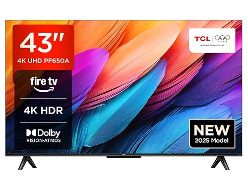 TCL 43PF650 43-inch 4K Ultra HD, HDR TV, Smart LED