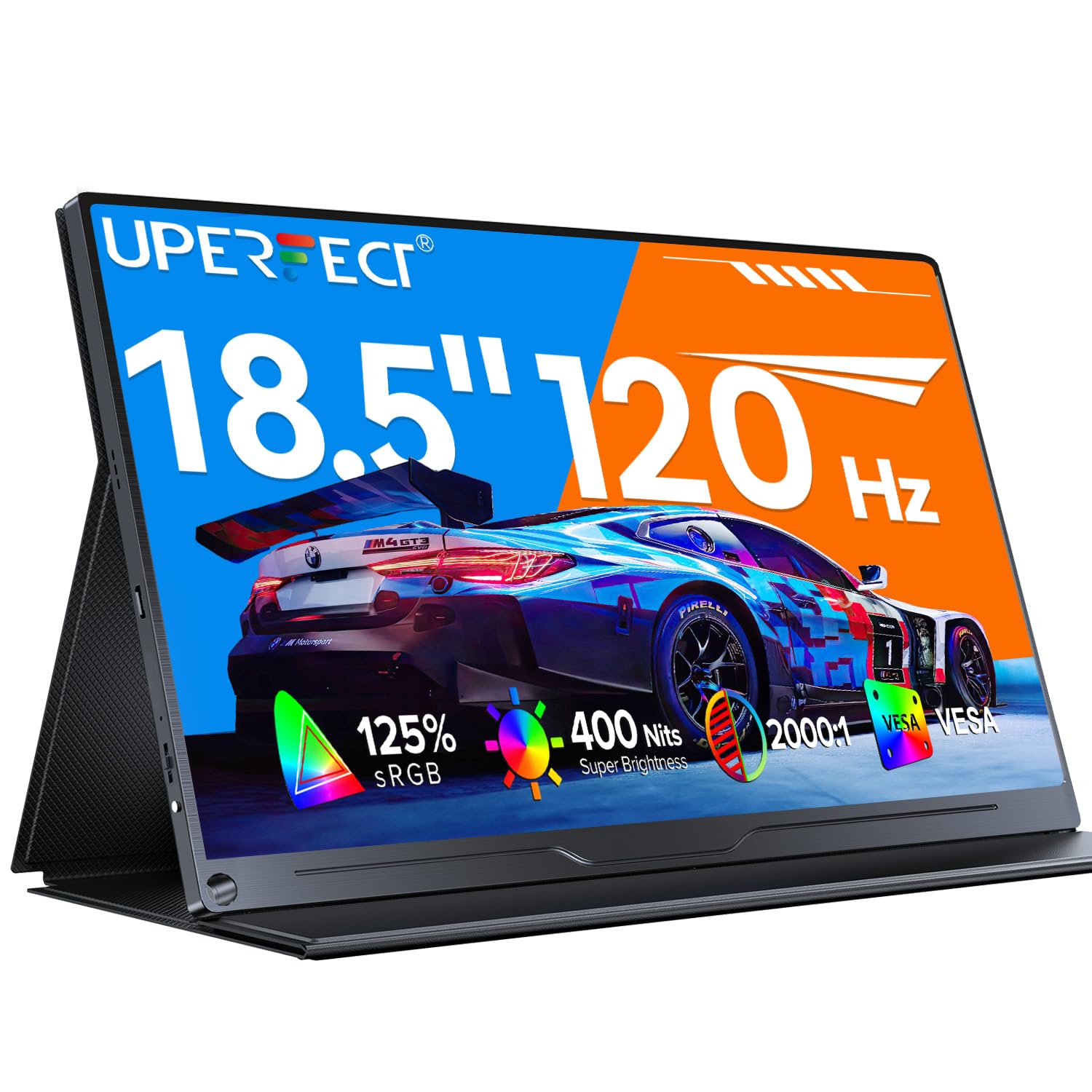 UPERFECTPortableMonitor18.5インチ120㎐？60Hz？ UPERFECT Monitor portátil de 18.5 pulgadas, 120 Hz, 1080P, FHD