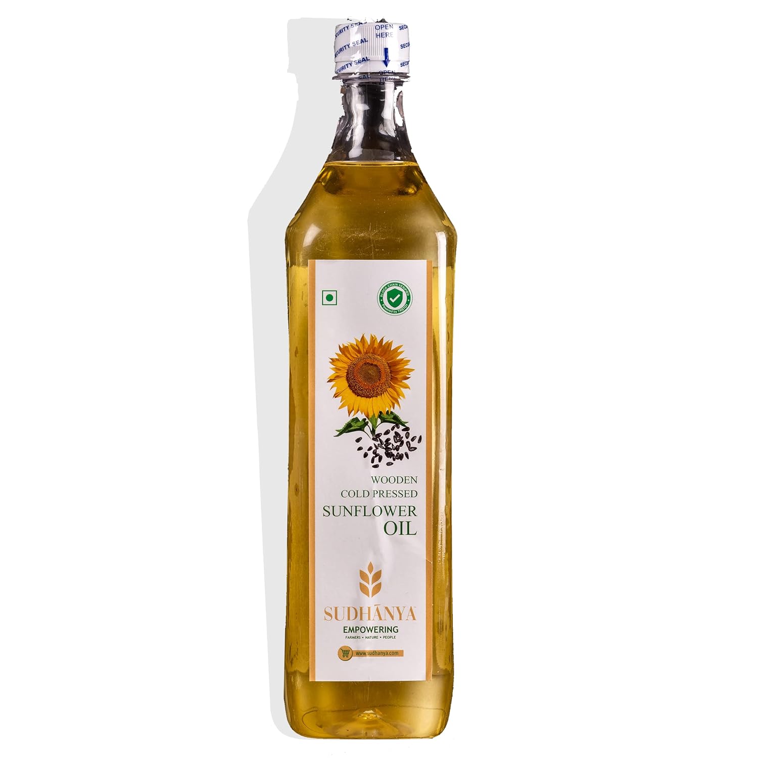 Sudhanya Cold Pressed Sunflower Oil for Cooking High in Antioxidants