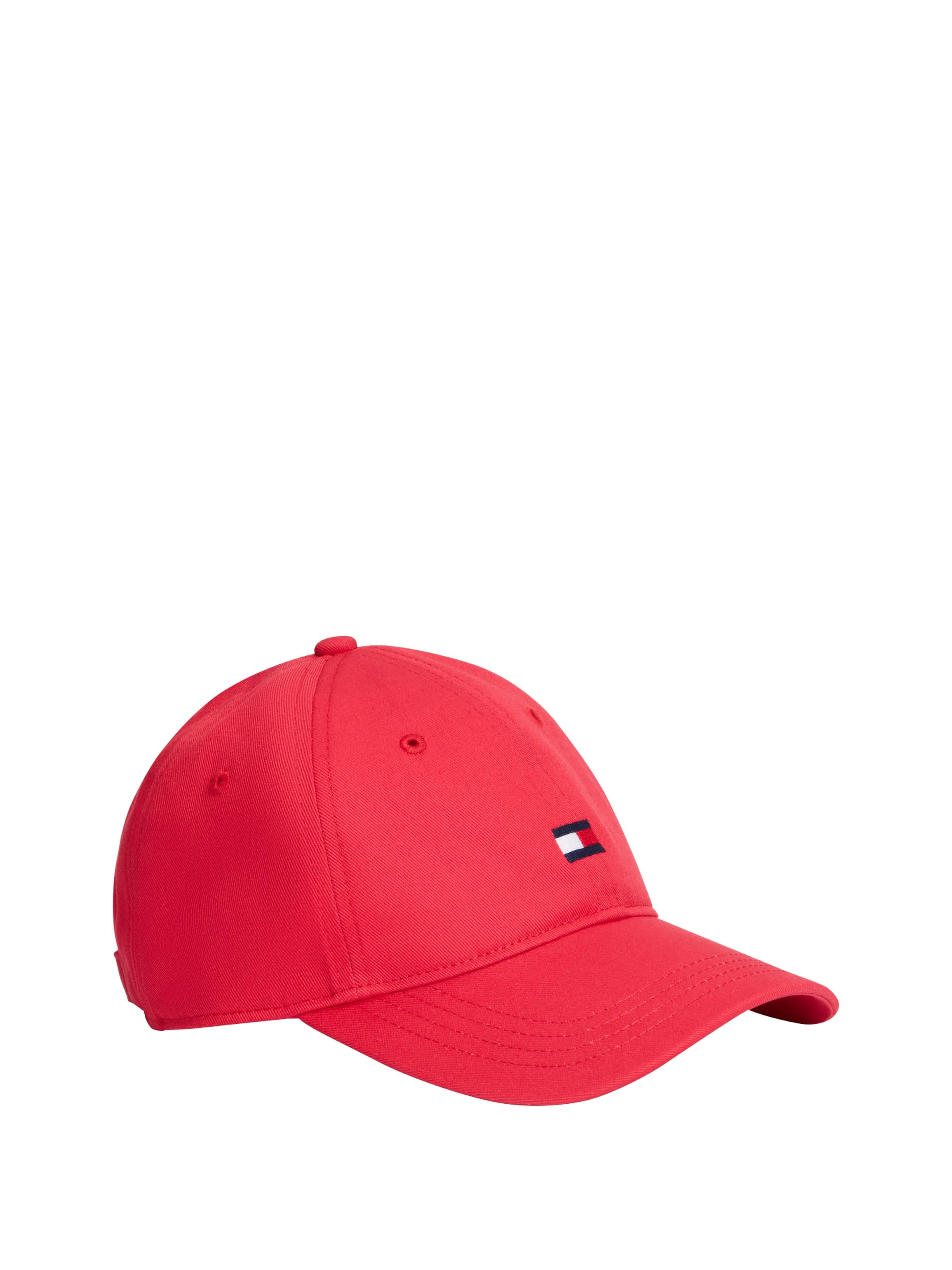 Women's Cotton Flag Logo Adjustable Baseball Cap