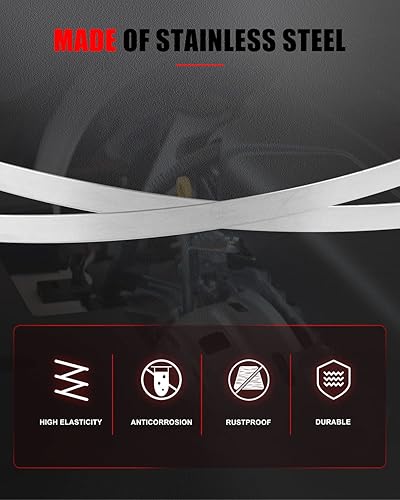 Miniatura 4 de CCIYU Varilla de aceite de 22.72 pulgadas, indicador de nivel de aceite para Mazda 3 2.5L L4 2010-2013, para Mazda 5 2.5L L4 2012-2015, para Mazda 6