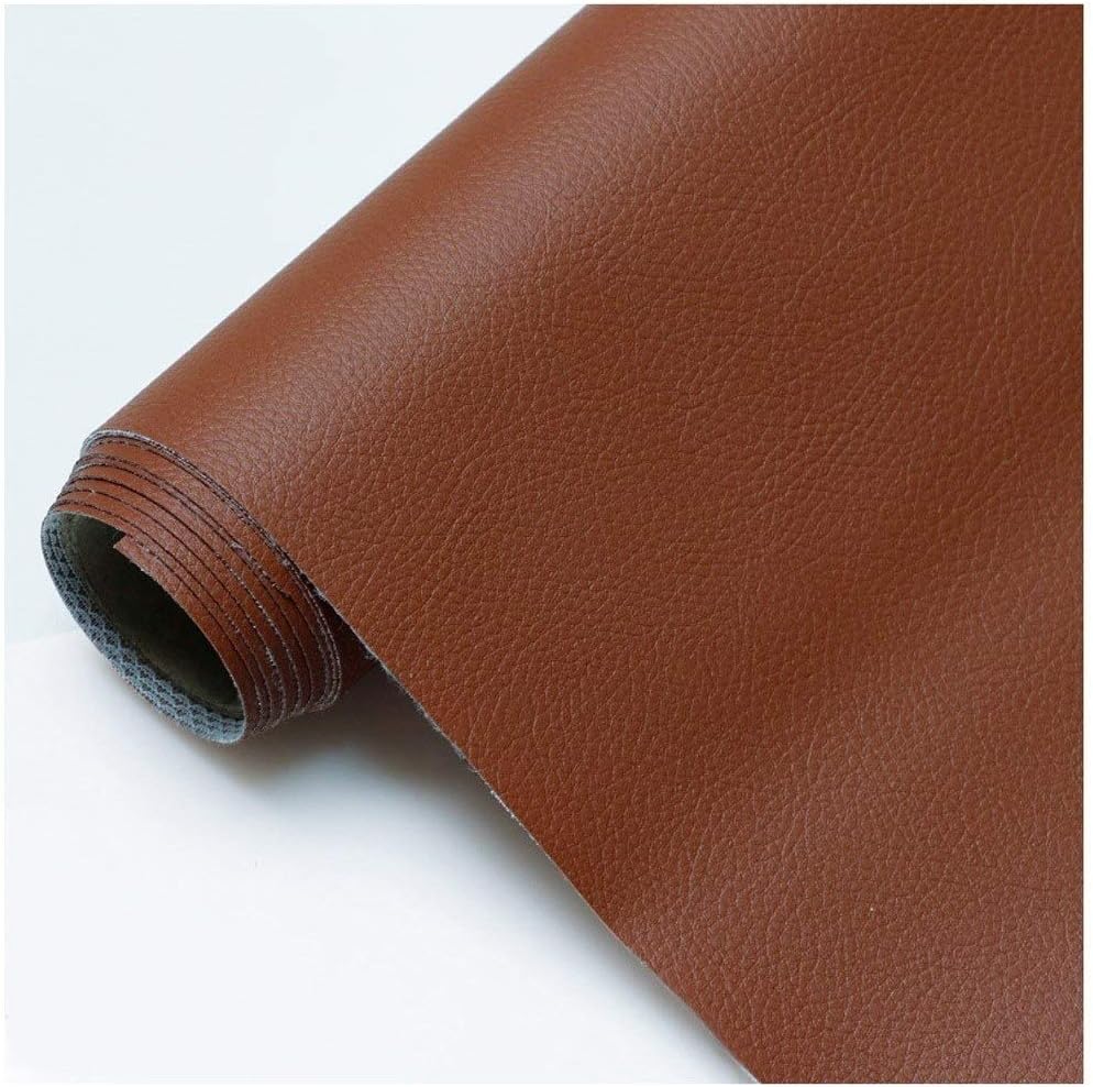 NAKAN Grained Faux Leather Sheets 160cm/62'' Wide Waterproof Vinyl Leatherette Upholstery Fabric for DIY Crafts, Chairs Seats Cover, Furniture Sofa Repair (Color : 13)