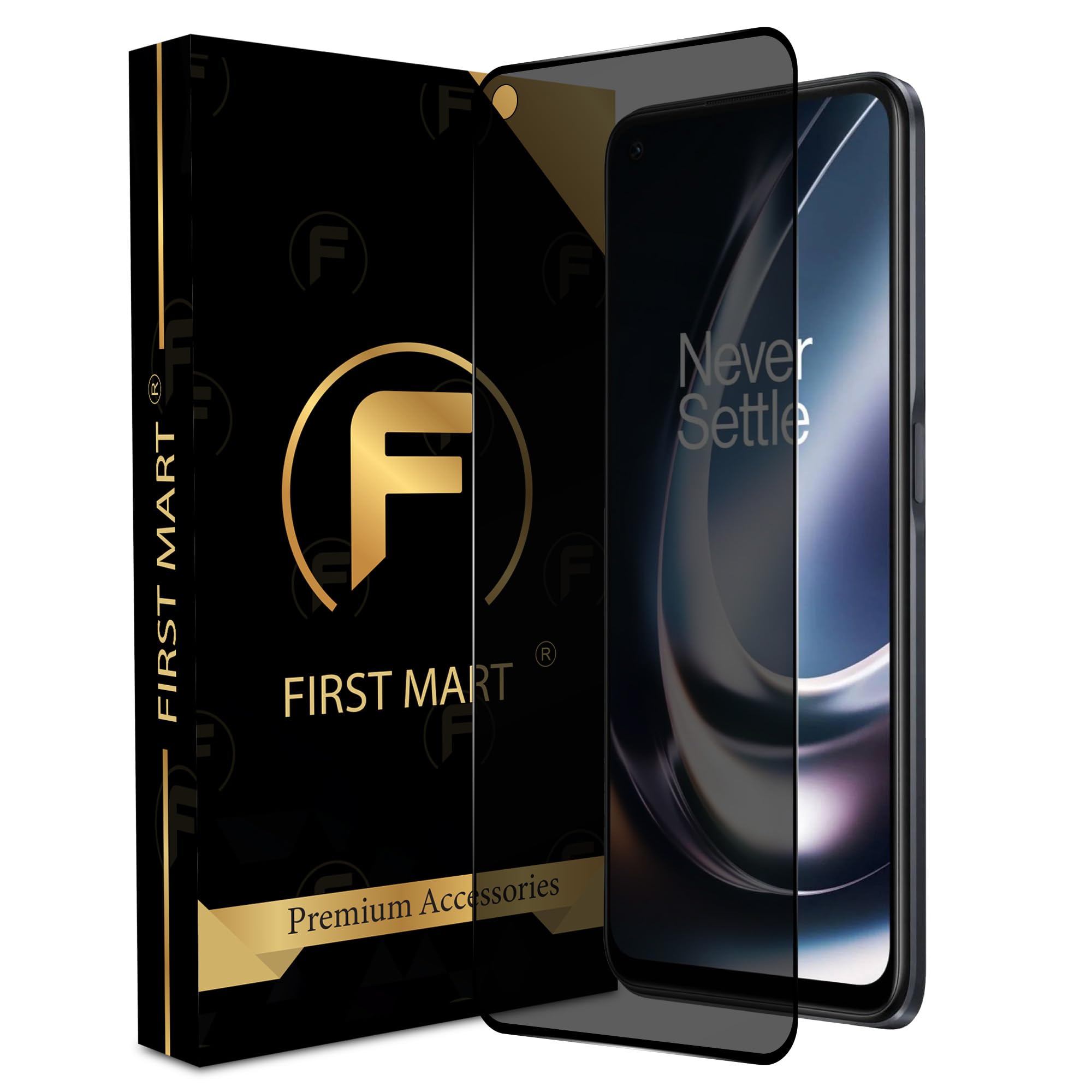FIRST MART Privacy Tempered Glass for OnePlus Nord CE 2 Lite 5G with Edge to Edge Full Screen Coverage with Easy Installation Kit | Anti Spy Glass (B0CJFVWDXD) Amazon Price History, Amazon Price Tracker