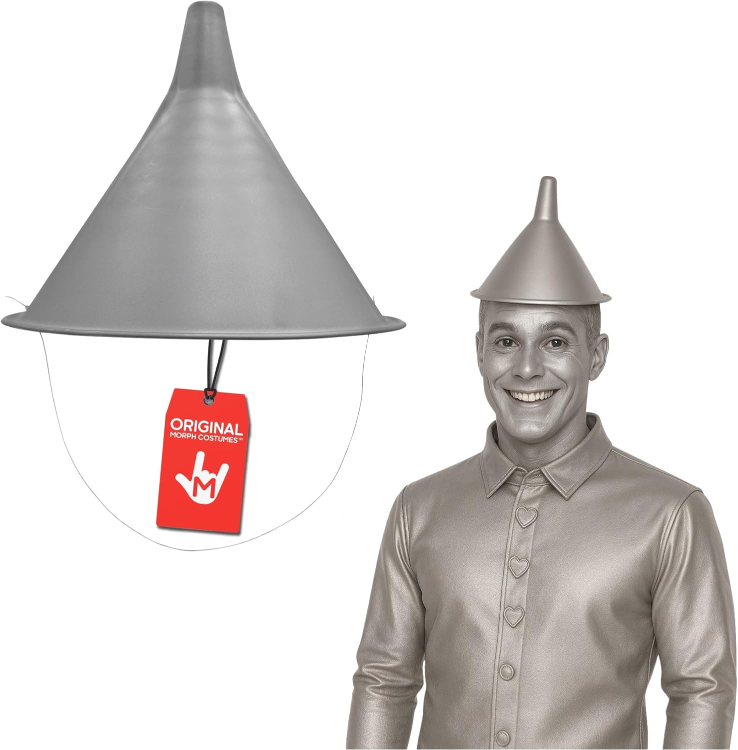Nicky Bigs Novelties Disfraz Sombrero Embudo