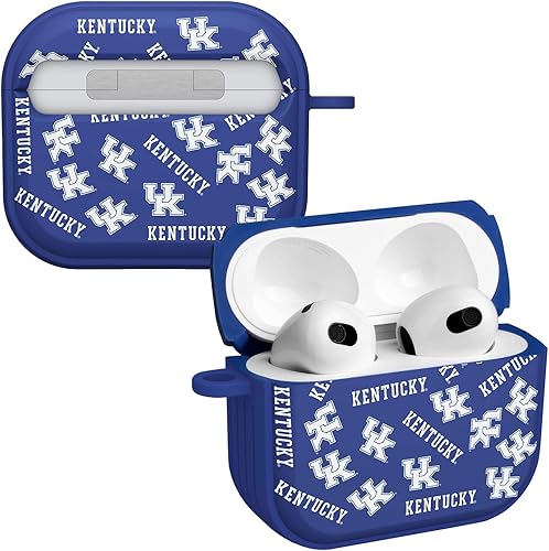 Miniatura 7 de AFFINITY BANDS Kentucky Wildcats Camo HDX - Funda compatible con Apple AirPods Generaciones 1 y 2 Camo,Champion Series,Clásico,Blanco Clásico,Gatos