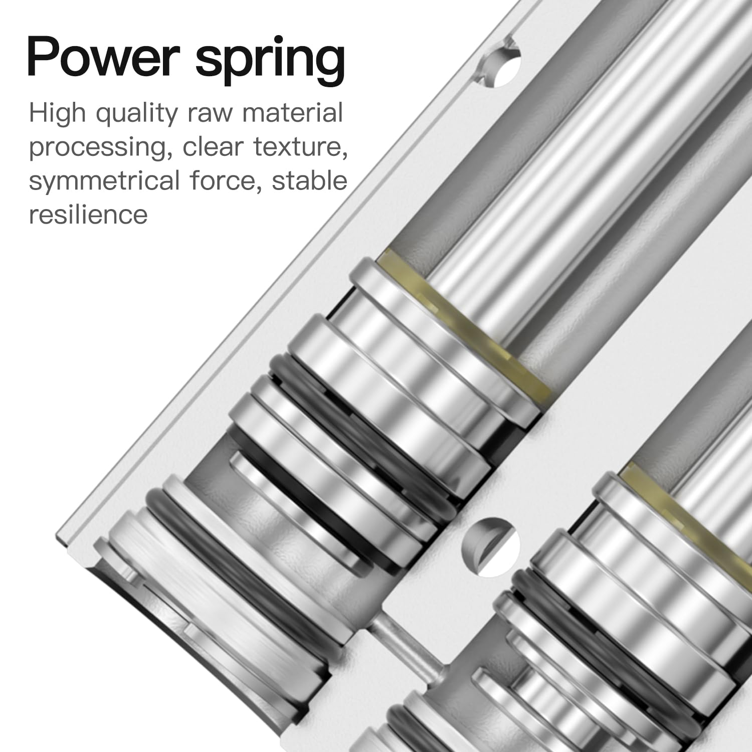 TN Dual Axis Dual Rod Pneumatic Cylinder 1 inch (25mm) Bore 6 inch (150mm) Stroke, Magnetic Double Action Aluminum Air Cylinder (TN25-150) — Amazon image 4
