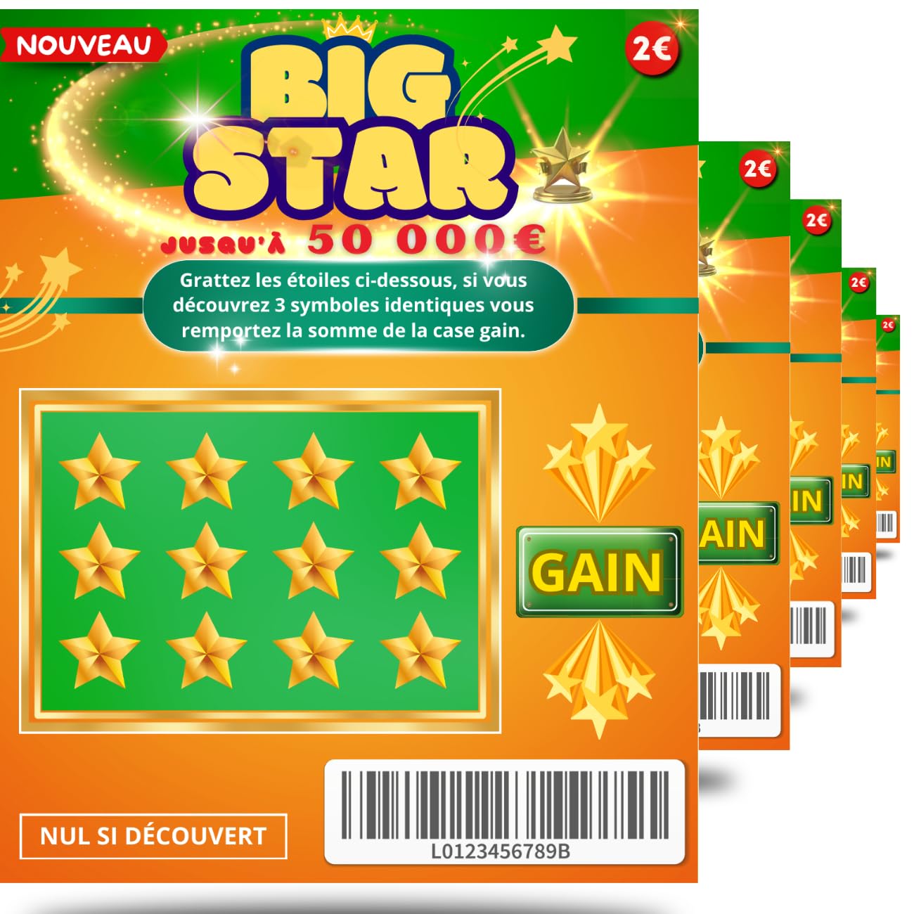 NOZHAM 5 Scratch Cards Pregnancy Announcement, Baby Arrive, Baby Announcement, Original Birth Announcement
