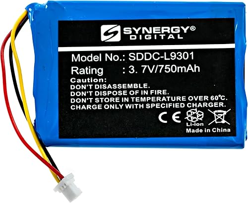 Miniatura 4 de Synergy Digital Batería para collar de perro, compatible con Garmin Sport Pro Transmisor Collar de perro, (iones de litio, 3.7 V, 750 mAh) de ultra