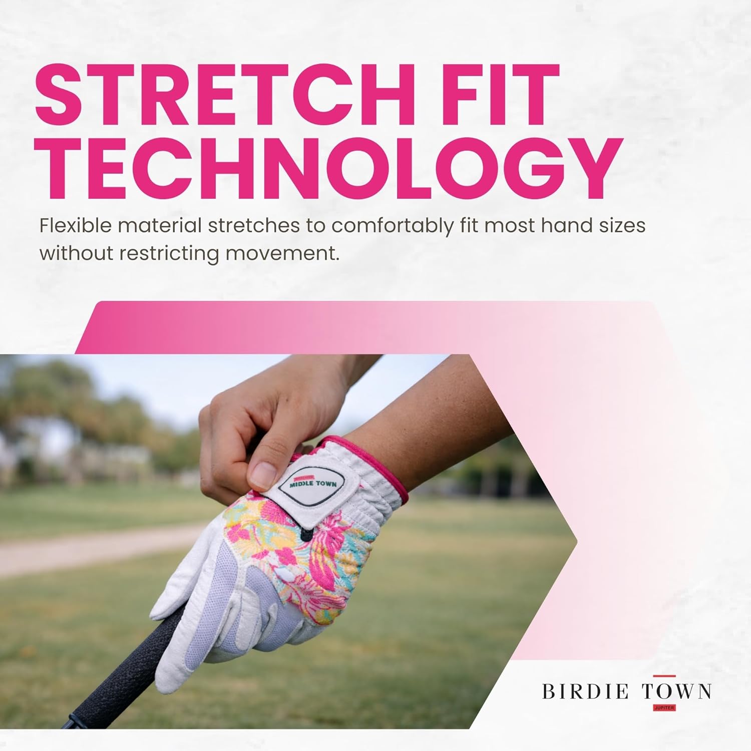 Golf Glove - Breathable Synthetic Leather, Premium Golf Accessories, One Size Fits Most.