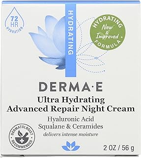 Derma E Crema de noche de reparación avanzada...