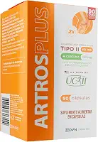 Divina Pharma Colágeno Tipo 2 Não Hidrolisado Uc-Ii 40Mg + Cúrcuma Usp 130Mg Com 90 Unidades - Artros Plus