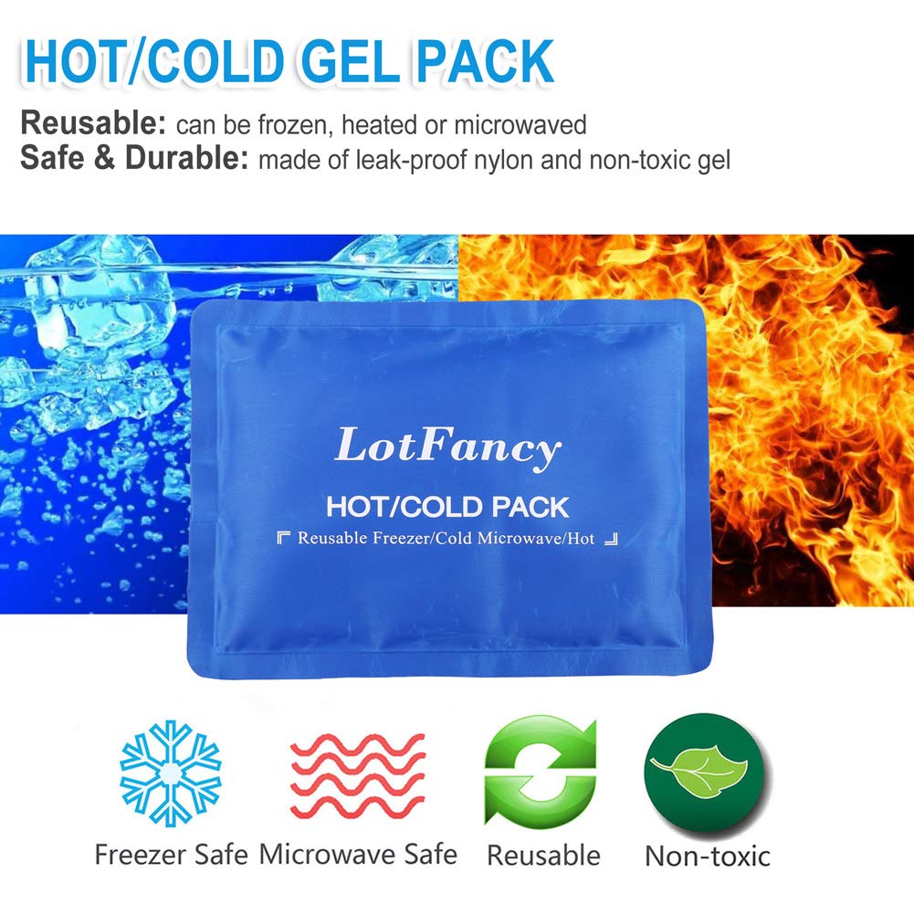 Buy LotFancy Hot Cold Pack for Lower Back Pain Relief, Belly, Waist