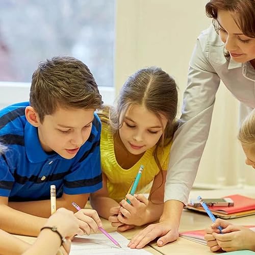 Miniatura 3 de ECOTREE Lápices #2 Lápices para niños, lápices divertidos, lápices de número 2, lápices afilados, lápices geniales, lápices escolares, paquete de 24