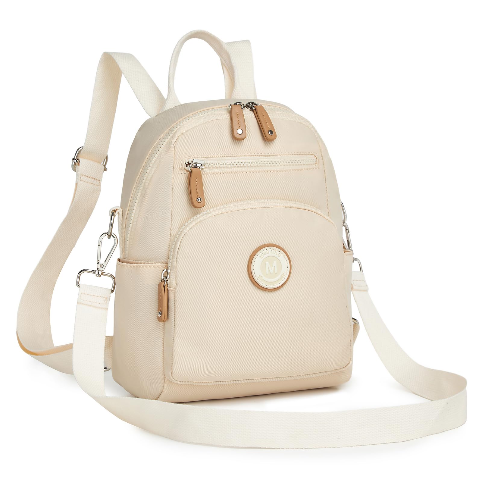 Miss Lulu Women’s Casual Backpack,Lightweight Waterproof Rucksack for 9.7" Tablet,Multiple Pockets for Work Uni & Daily Use