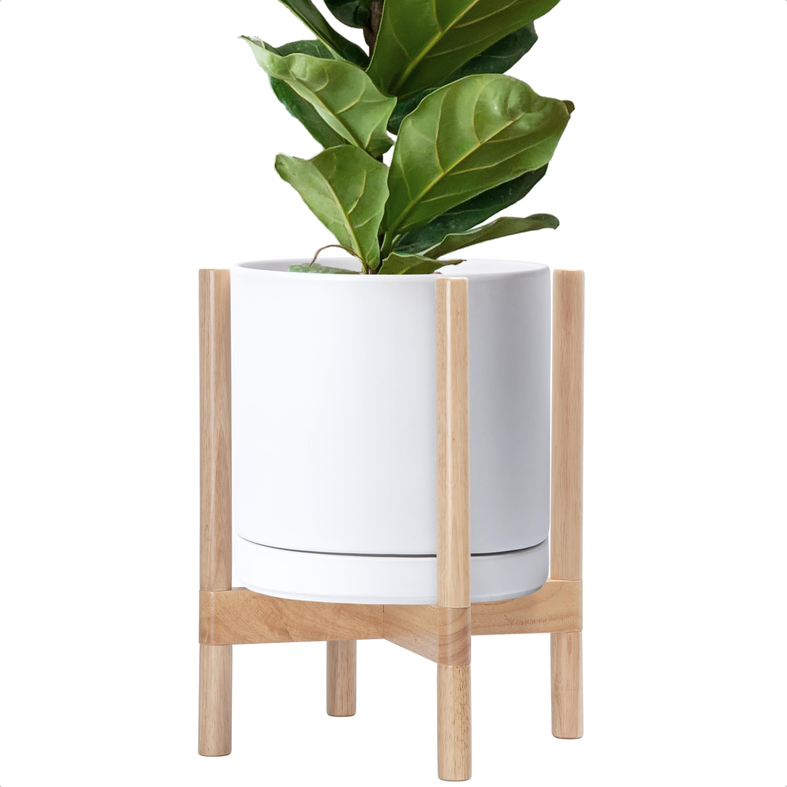 ペディグラス　ウラワミニター　ハンドピース＆スタンド付き Amazon.com : D'vine Dev Ceramic Planter with Natural Stand - 12