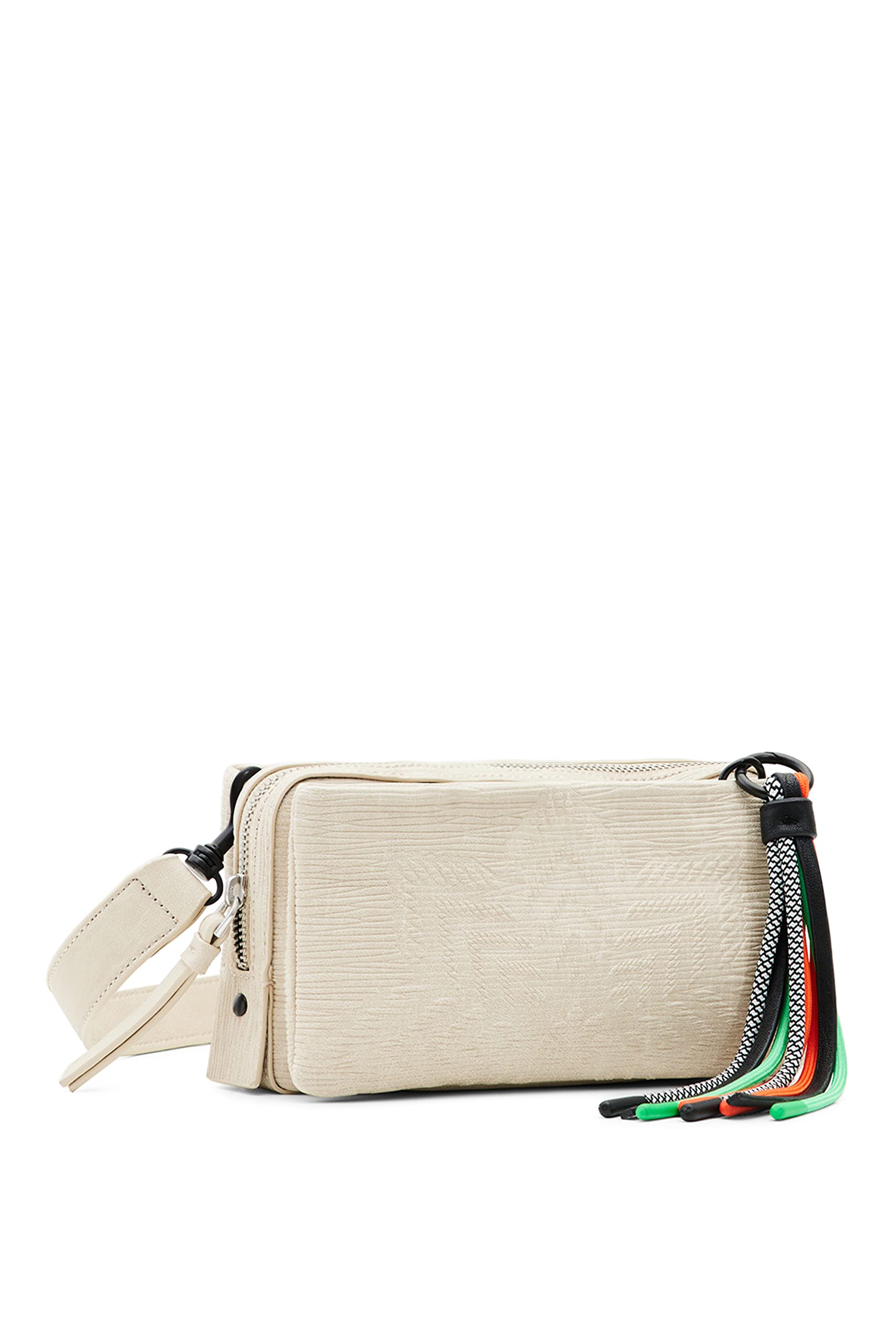 Desigual Women's Bag_Aquiles 23 Ronda 2000 Black, White, one size