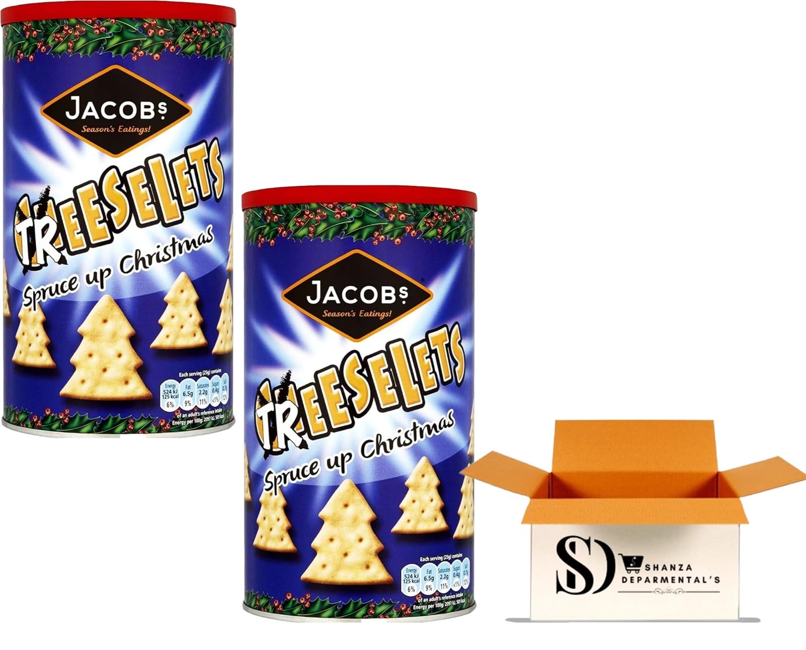 Jacob's Cheeselets Snacks Sharing Tub 280g (Pack of 2)