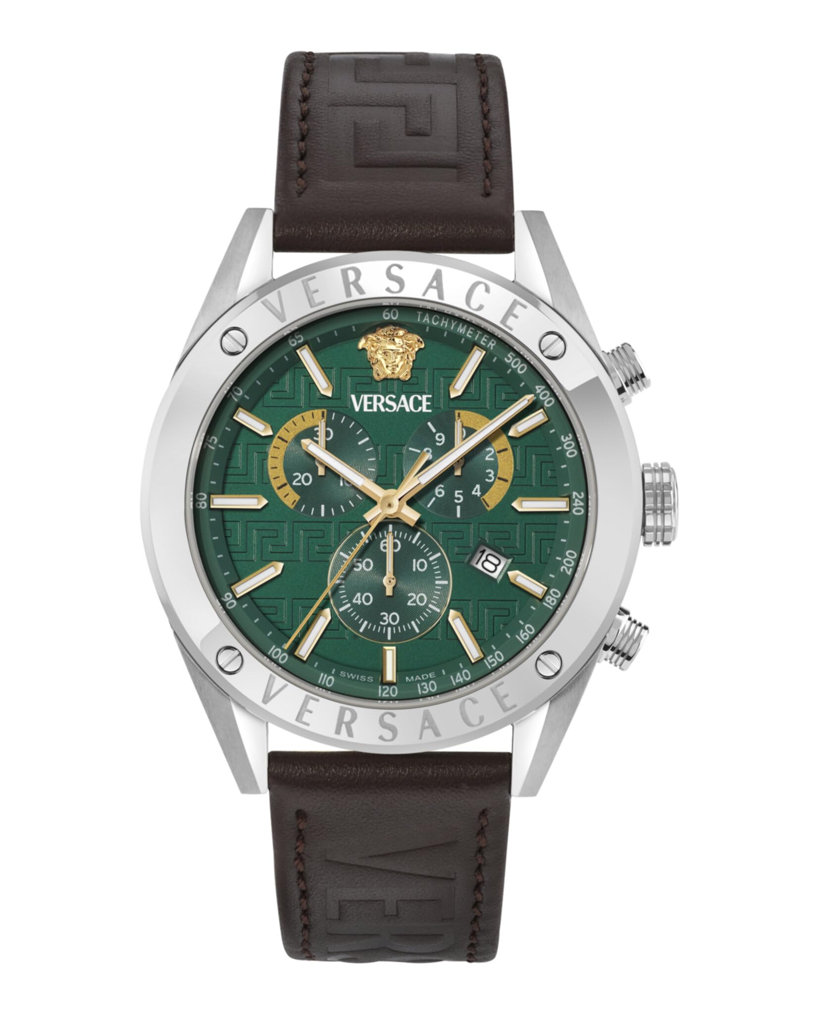 Athletics VEKJA 44 mm Green Dial Men Chrono Watch- VEKJA0325-image-8