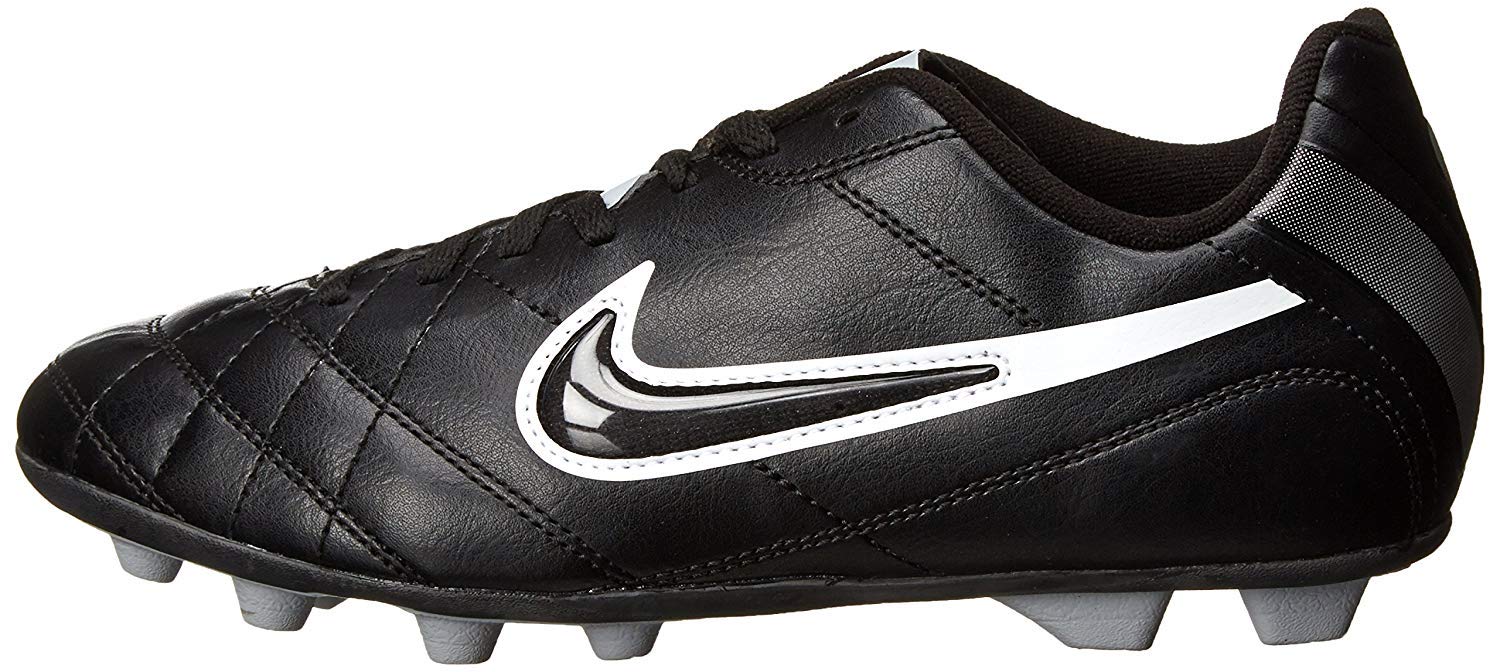 Nike Black Junior Tiempo Rio Interchange Soccer Shoes - Kids