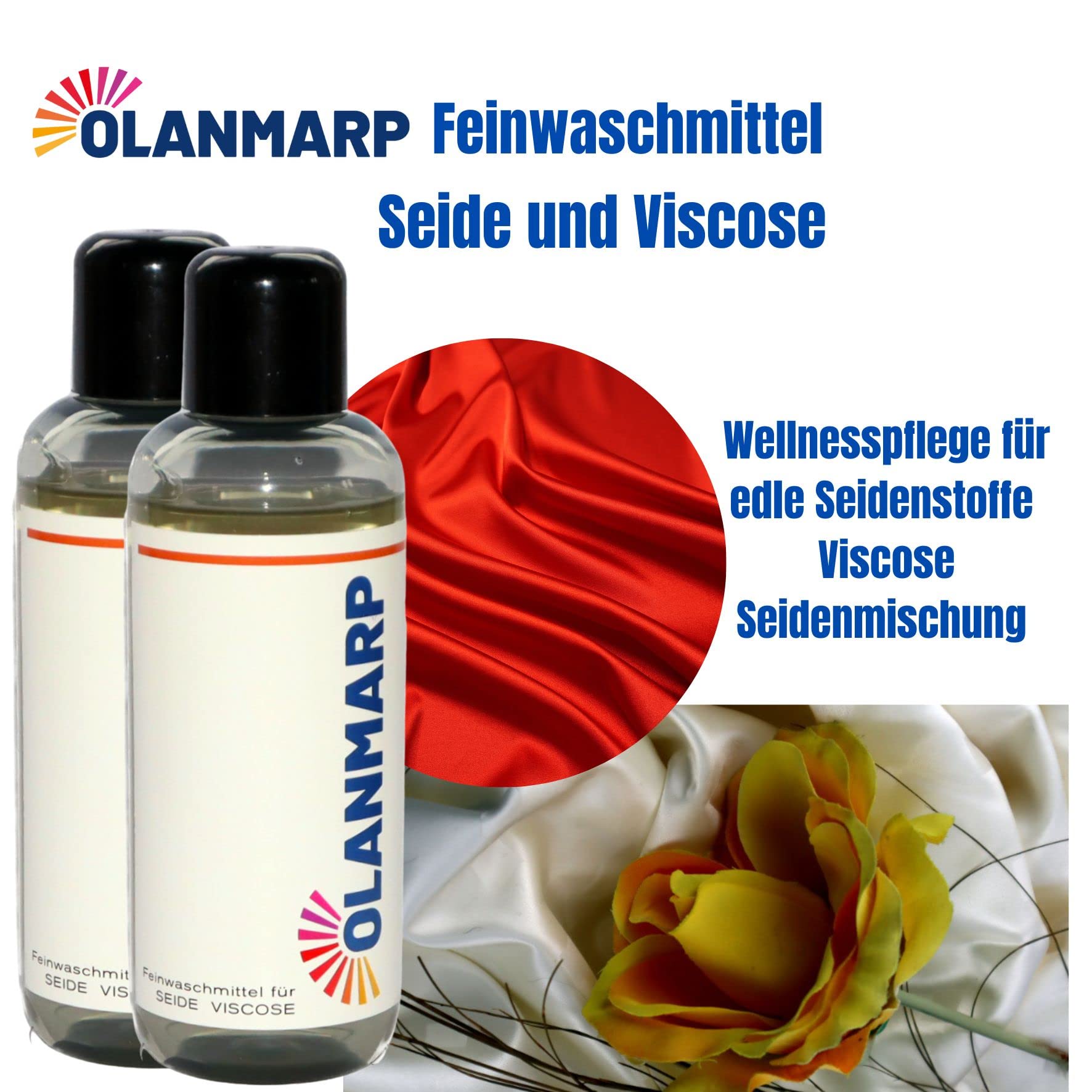 Seidenwaschmittel Konzentrat für Seide & Viskose (480ml)