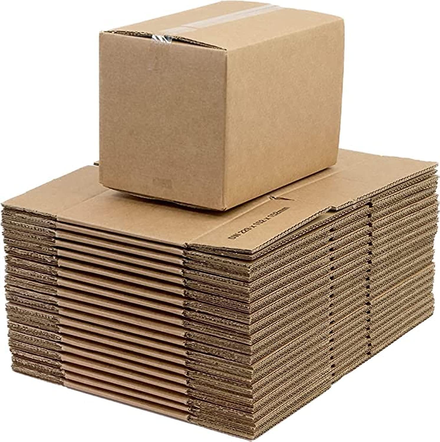 Valuxe Brown Cardboard Boxes, 25pcs Small packing Moving Boxes | Carton Boxes Used for Storage Shipping Mailing Postal Gift Cuboid Cardboard Boxes Single Wall 9"x6"x6"