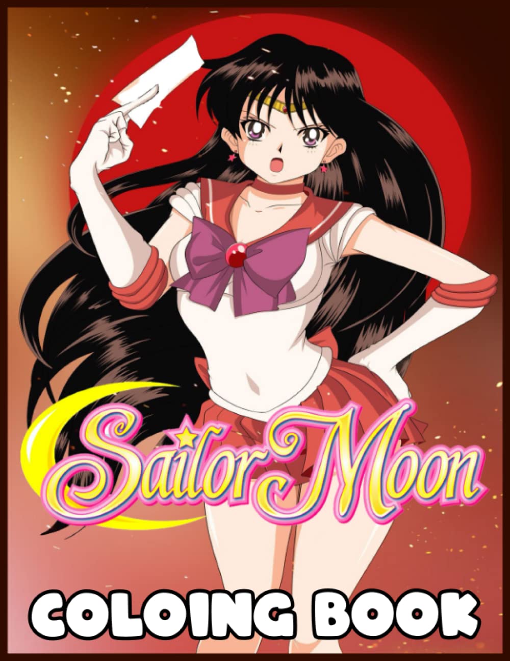 Sailor Moon: Sailor Moon Coloring Book Beautiful Simple Designs For Adults, Teenagers Awesome Exclusive Images