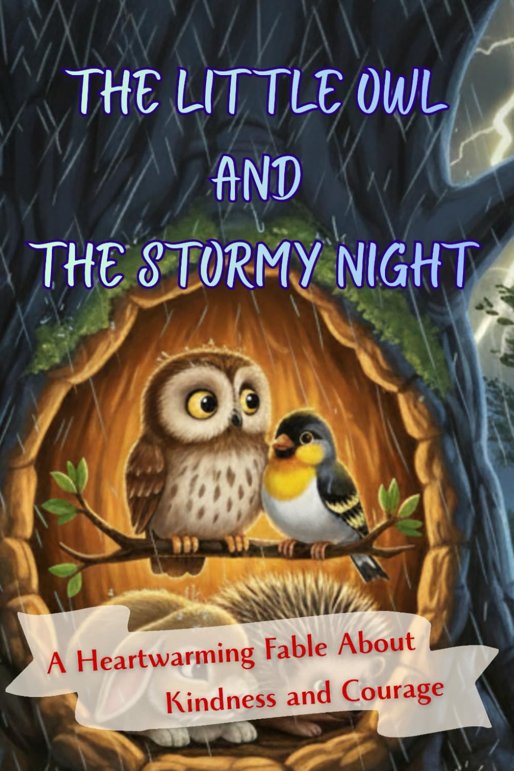 The Little Owl and the Stormy Night: A Heartwarming Picture Book About Kindness, Bravery, and Unexpected Friendships (Forest Friends Fables)